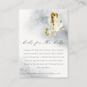 Carte D'accompagnement Livres De Fée Magique Aquarelle Pour Baby shower