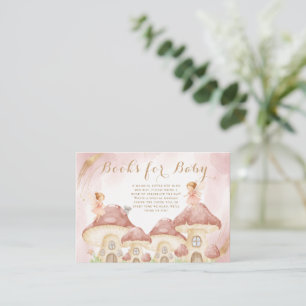 Carte D'accompagnement Livres de Fête de Naissance Champignon de Forêt En