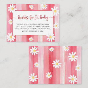 Carte D'accompagnement Livres de fraises Meadow pour Baby shower