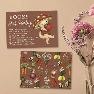 Carte D'accompagnement Livres de jolis petits germes pour demande de Baby