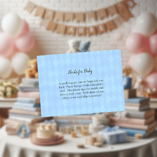 Carte D'accompagnement Livres De Lapin Blanc Pour Baby shower Game
