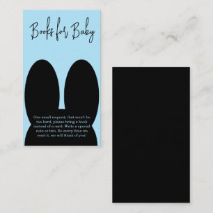 Carte D'accompagnement Livres de lapin noir pour bébé