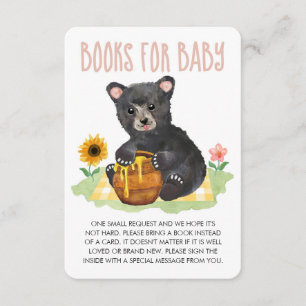 Carte D'accompagnement Livres de pique-nique pour bébé