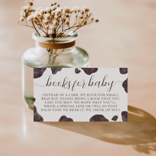 Carte D'accompagnement Livres du Baby shower Saint-Vache pour bébé