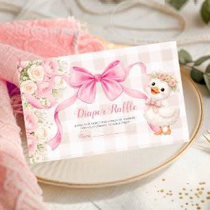 Carte D'accompagnement Livres Fleuris de Bébé pour Oie Douce Oie Rigolote