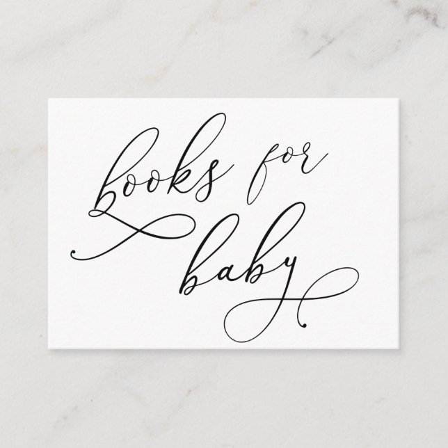 Carte D'accompagnement Livres Floral Rose Rose rose Pour Baby Enc (Devant)