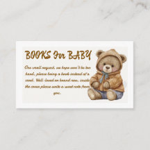 Livres Ourson Boho pour Enclosure de Baby Shower