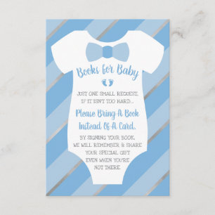 Carte D'accompagnement Livres Pour Baby Card, Deux Petits Pieds