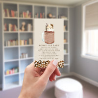 Livres Pour Baby shower De Café Glacé Demande De L