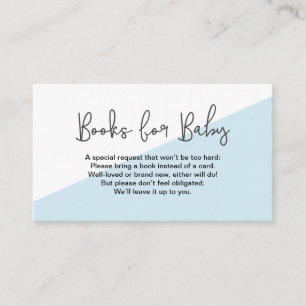 Carte D'accompagnement Livres pour bébé à la place de Card Genre Neutre