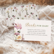 Livres pour bébé aquarelle Wildflower Sprinkle