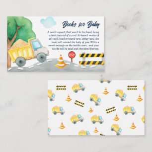 Carte D'accompagnement Livres pour bébé 'Bébé en construction'