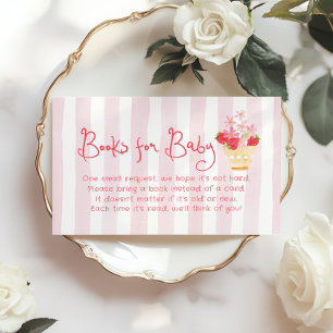 Carte D'accompagnement Livres pour bébé Berry Sweet Whimsical