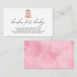 Carte D'accompagnement Livres pour bébé Bonjour Bebe French baby shower E