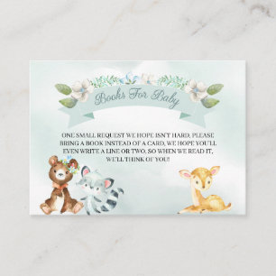 Carte D'accompagnement Livres pour bébé Boy Books for Baby Encape Card