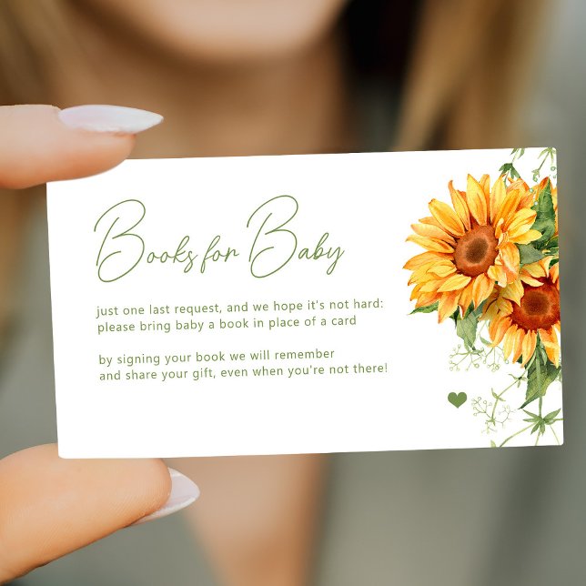 Carte D'accompagnement Livres pour bébé élégant apporter livre baby showe (Créateur téléchargé)