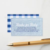 Livres pour bébé garçon Baby Shower Blue Jean Baby