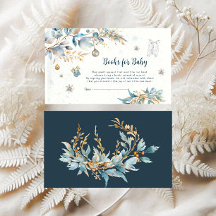 Carte D'accompagnement Livres pour bébé Little Snowflake Clothesline Inse