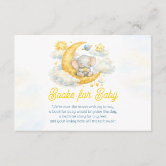 Carte D'accompagnement Livres pour bébé Over the Moon Card