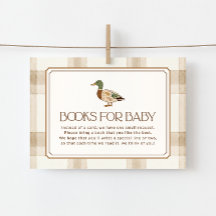 Livres pour bébé pour la baby shower Canard colver