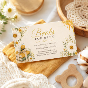 Carte D'accompagnement Livres pour bébé Sweet Honey Bee pour bébé