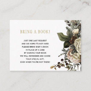 Carte D'accompagnement Livres pour la verdure pour bébé apportez un livre