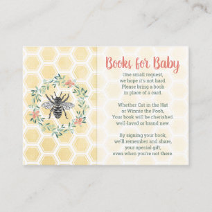 Carte D'accompagnement Livres pour les baby showers sans distinction de s