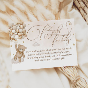 Carte D'accompagnement Livres Teddy Bear Pour Baby
