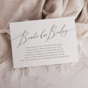 Carte D'accompagnement Livres Whimsical Genre Neutre Pour Bébé