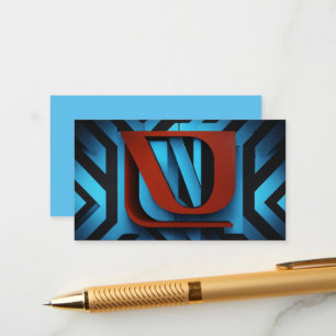 Carte D'accompagnement Logo Fierce Netflix sur Arrière - plan noir et ble