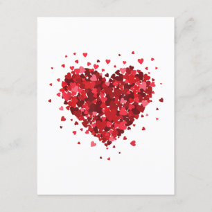 Carte D'accompagnement Love Coeur Chemise Pour Femmes Filles Garçons Coeu