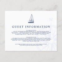 Love Set Sail Nautical Sailboat Mariage Informatio