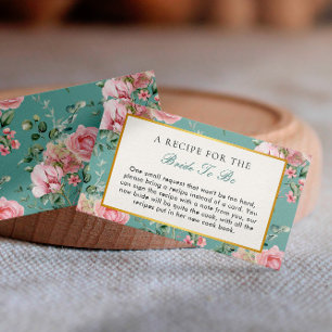 Carte D'accompagnement Love Shack Fiance Tea Party Fête des mariées Recet