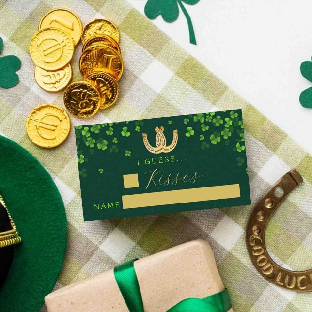 Carte D'accompagnement Lucky In Love St. Patrick's Day Fête des mariées (Créateur téléchargé)