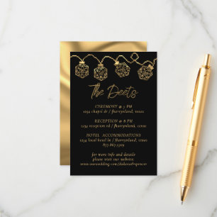 Carte D'accompagnement Luminateurs RPG   Gold Imaginaire Tabletop Gamer D