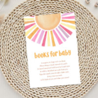 Lumineux soleil fille livres de baby shower pour b