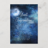 Lunar Sky Pleine lune Celestial Mariage Informatio