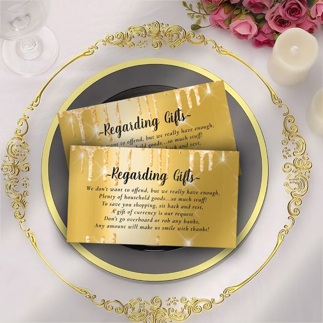 Carte D'accompagnement Lune de miel nuptiale douche ou mariage (Créateur téléchargé)
