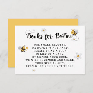 Carte D'accompagnement Mama to Bee Books for Baby Baby shower