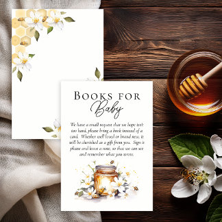 Carte D'accompagnement Mama to Bee Honey Bee Baby Shower Books for Baby