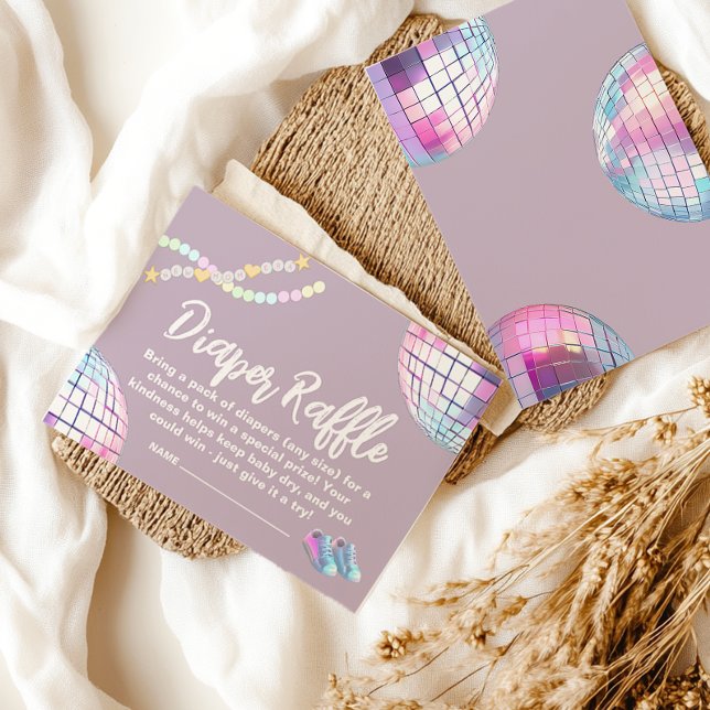 Carte D'accompagnement Maman era baby shower tombole de couche (Créateur téléchargé)