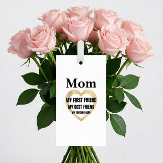Carte D'accompagnement Maman Mon Premier Ami Cadeau Personnalisé