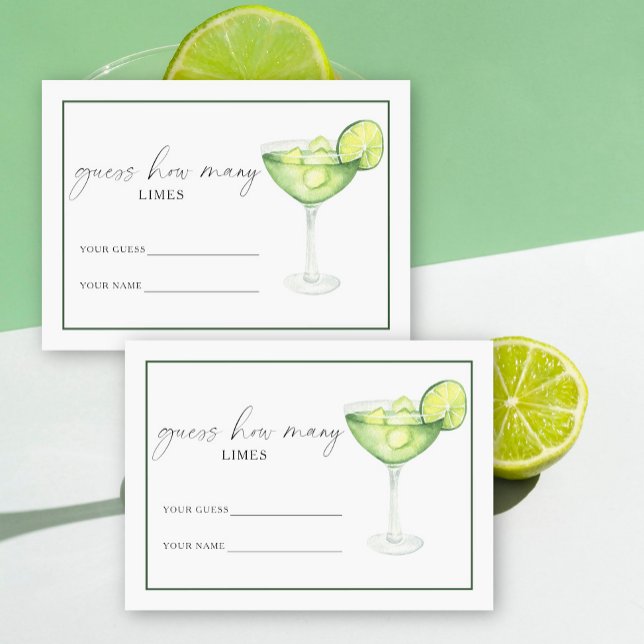 Carte D'accompagnement Margarita & Mariage Combien de limes jeu de mariée (Créateur téléchargé)