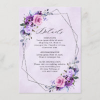 Mariage aux tons violets Lilac rose vif