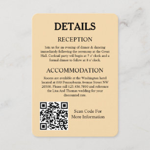 Carte D'accompagnement Mariage Bohème Lanterne Verte Sagesse Design