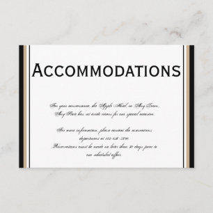Carte D'accompagnement Mariage de monogramme de cadre en diamant noir et
