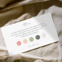 Mariage de points de couleur d'été Code vestimenta