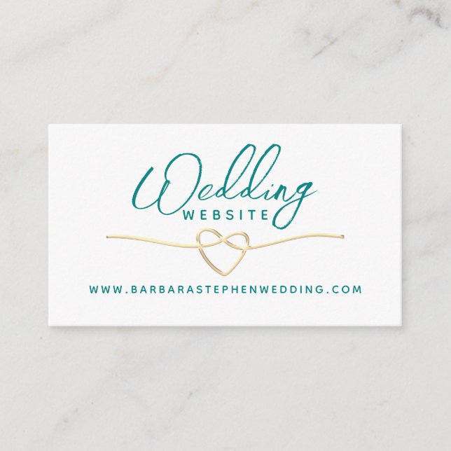 Carte D'accompagnement Mariage - Détails (Devant)