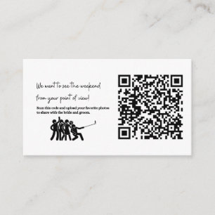 Carte D'accompagnement Mariage envoyez-nous vos photos AJOUTER VOTRE CODE