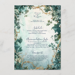 Carte D'accompagnement Mariage Eternal Grace Elven